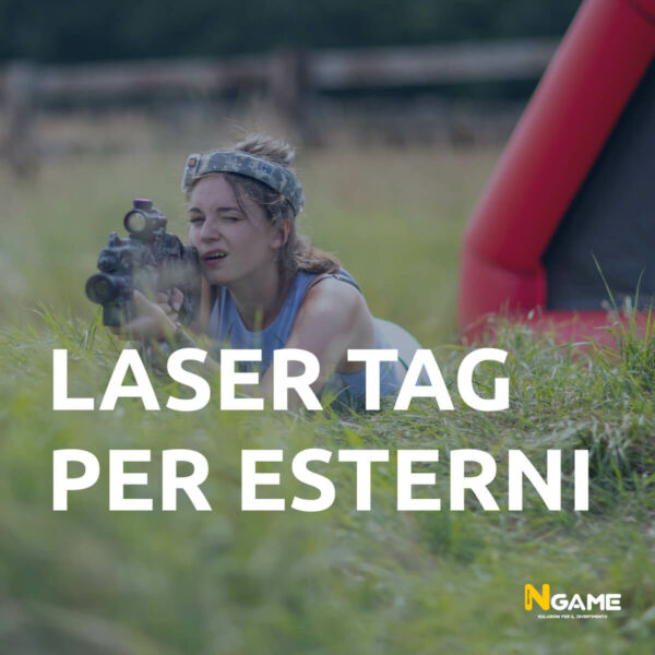 Laser tag per esterni