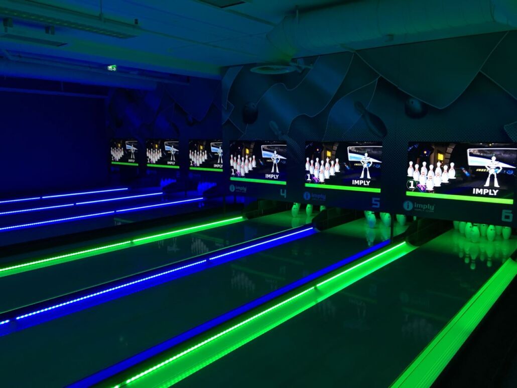 piste da bowling