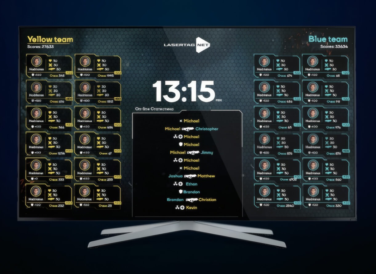 Tv-out software android lasertag